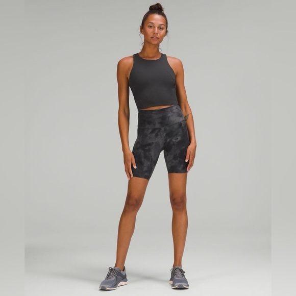 lululemon athletica Black Racerback Tank Top Invigorate Training Tank Top sz 4 - Picture 2 of 10